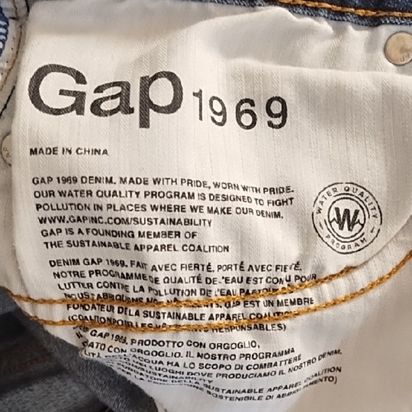 GAP Dark Denim the Perfect Boot 5 Pocket Jean Stretch Tall - Picture 6 of 10